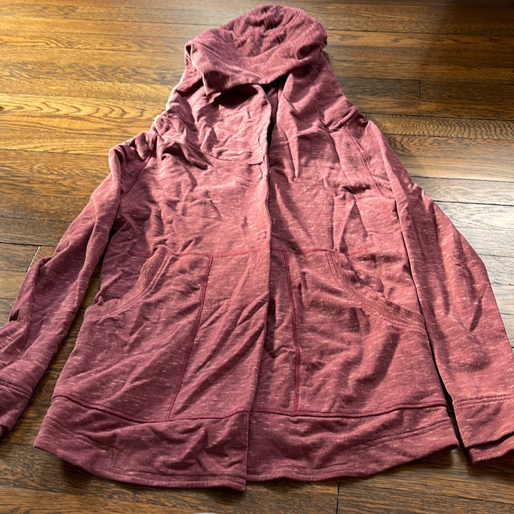 Lululemon jacket with extra large hood